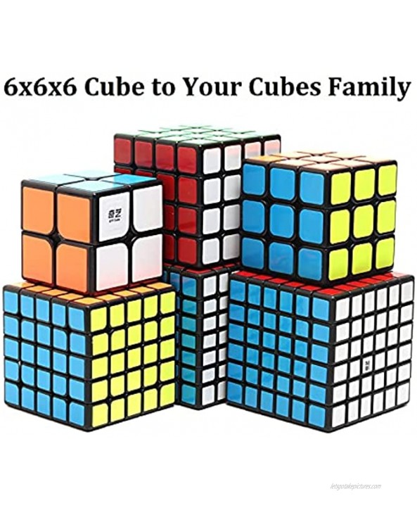 IRRDFO 6x6 Speed Cube 6x6 Cube Puzzle Black