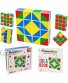 PicassoTiles 16 Piece Magnetic Puzzle Game Magic Cube Puzzles Brain Teaser Set Kids Toy Magnet Pattern Block Matching Toys with Free Ideabook 100+ Inspirations Included STEM Learning Early Education