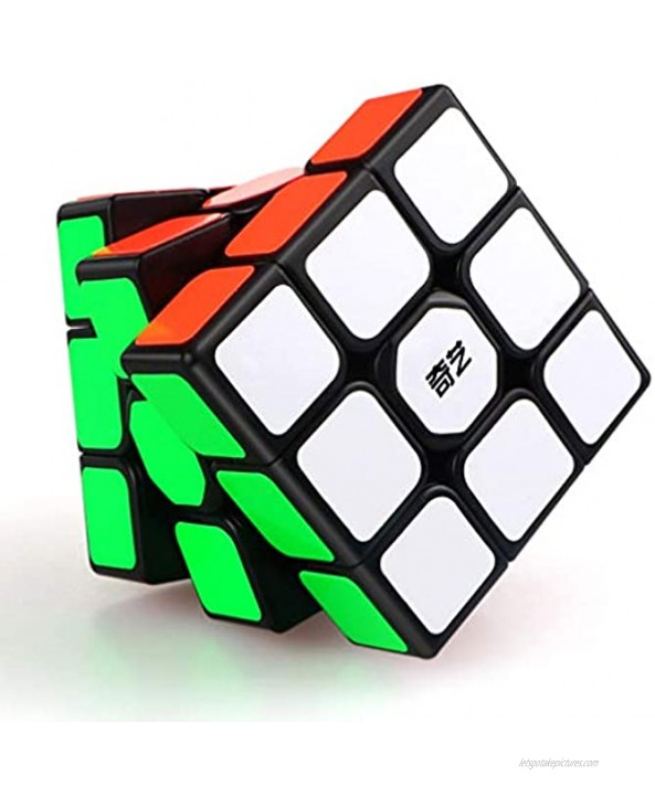 2 Pack 3X3X3 Speed Cube 2PC Magic Cube Puzzle Bundle