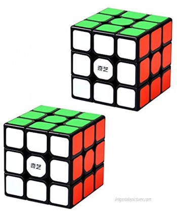 2 Pack 3X3X3 Speed Cube 2PC Magic Cube Puzzle Bundle
