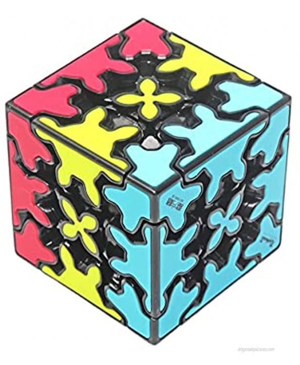 AI-YUN Sandwich 3x3 Gear Cube 3x3x3 Gear Speed Cube 3D Gear Cube Puzzles Toys