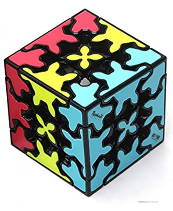 AI-YUN Sandwich 3x3 Gear Cube 3x3x3 Gear Speed Cube 3D Gear Cube Puzzles Toys