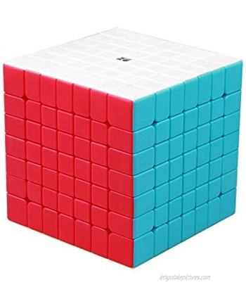 BestCube Qiyi 7x7 Cube Stickerless Qixing 7x7x7 Speed Cube Puzzle Gifts Toys70mm