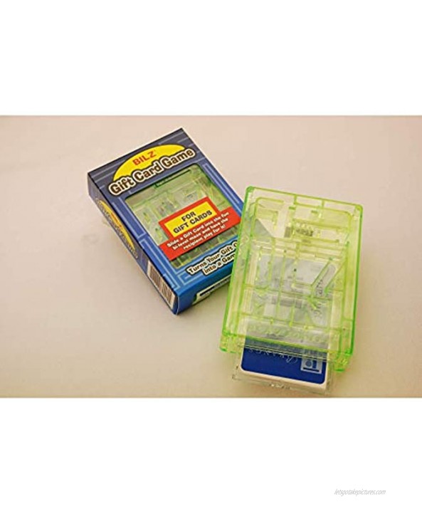 BILZ GIFT CARD GAME Brain Teasing Maze For Gift Cards Fun Reusable Game