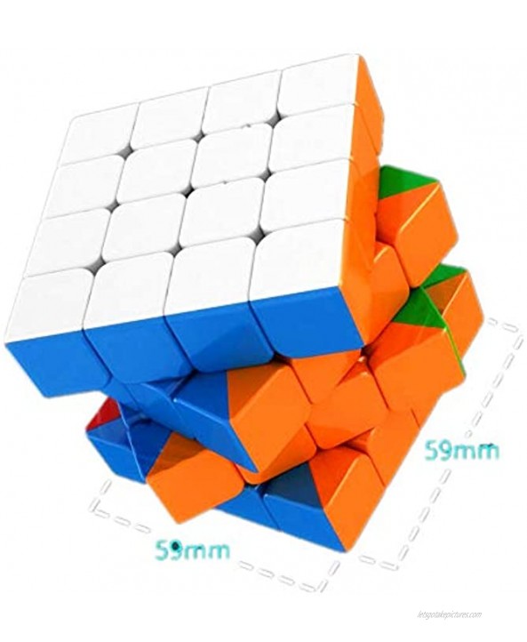 CuberSpeed Moyu Aosu WR M 4x4 stickerless Speed Cube Moyu Aosu WR Magnetic WRM Color Cube Puzzle