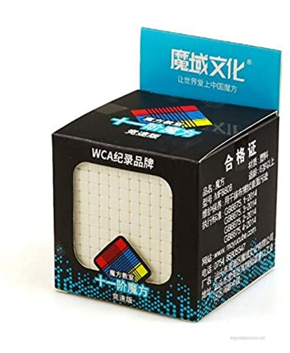 CuberSpeed Moyu MoFang JiaoShi Meilong 11X11 stickerless Speed Cube