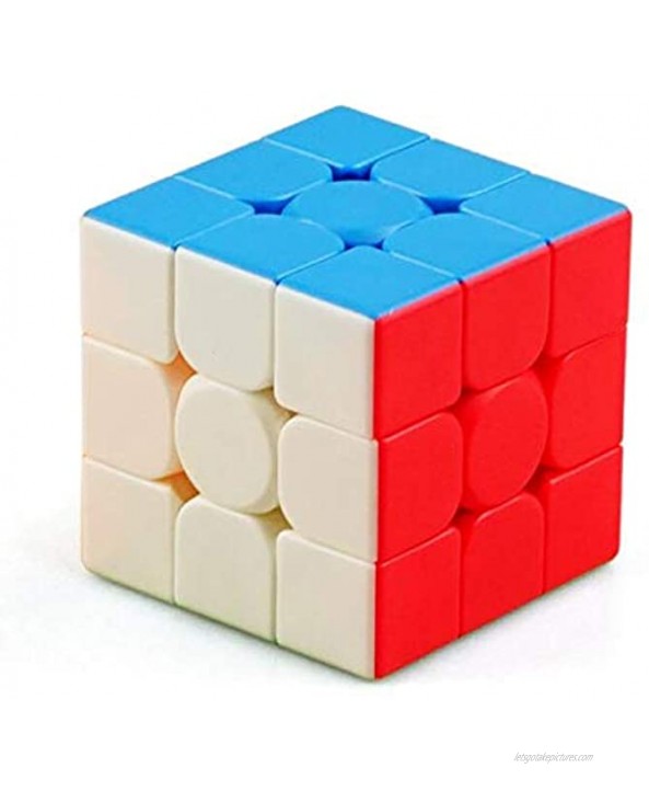 CuberSpeed Moyu MoFang JiaoShi Meilong 3x3x3 stickerless Magic Cube MFJS MEILONG 3X3 Cubing Classroom Meilong 3X3 Speed Cube Updated Version MeiLong 3C