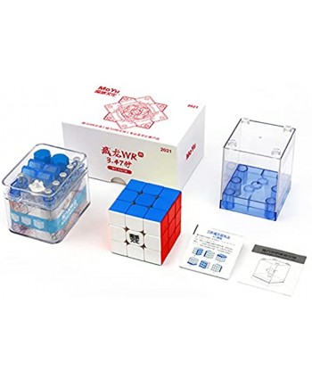 Cuberspeed Moyu Weilong WR M 2021 3x3 stickerless Speed Cube WRM 2021 Version Flagship Magic Cube