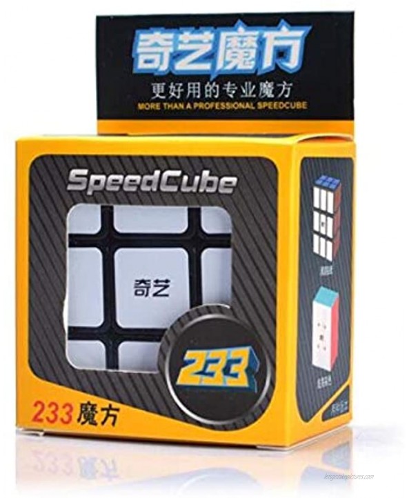 cuberspeed Qiyi 3x3x2 Black Cuboid Speed Cube Qiyi 332 Tower Shaped Puzzle