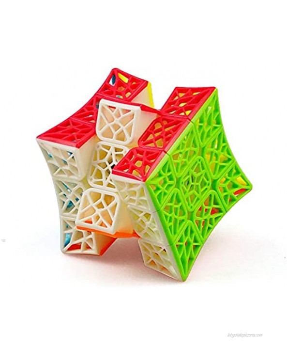 CuberSpeed QiYi DNA Cube concave 3x3 Stickerless Speed Cube Puzzle DNA concave 3x3x3 Stickerless Cube