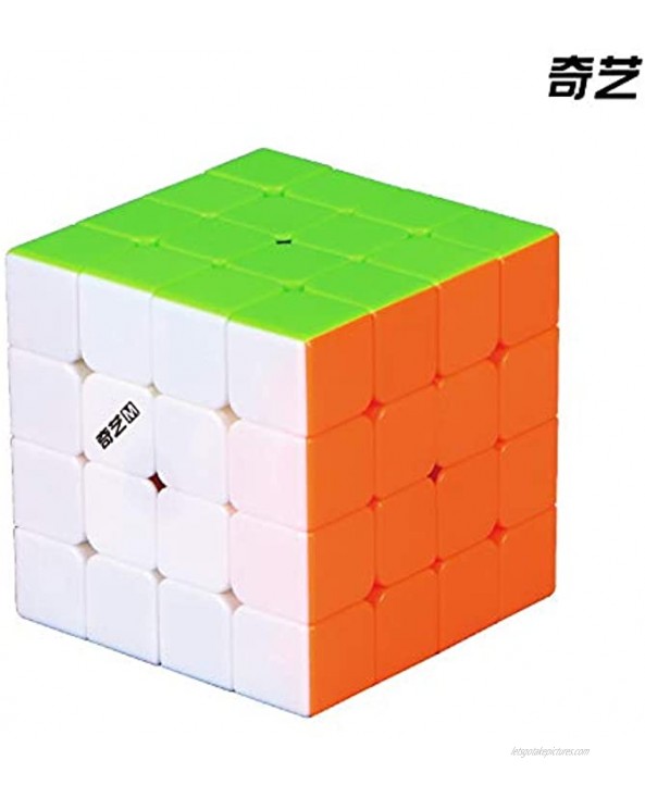 CuberSpeed QiYi MS 4x4 Magnetic stickerless Speed Cube Qiyi Mofangge M 4x4x4 Cube