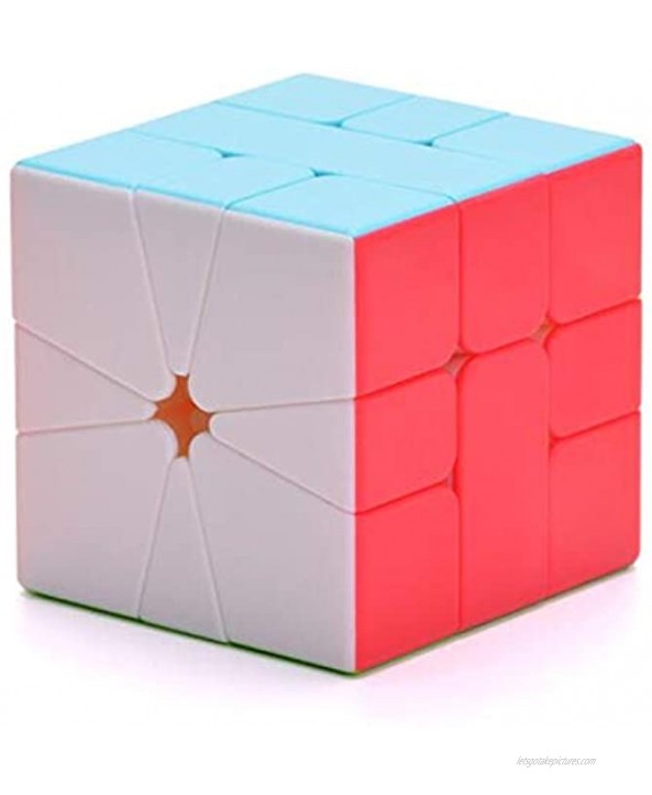 CuberSpeed QiYi Square-1 Stickerless Magic Cube Qiyi QiFa S SQ-1 Speed Cube Puzzle