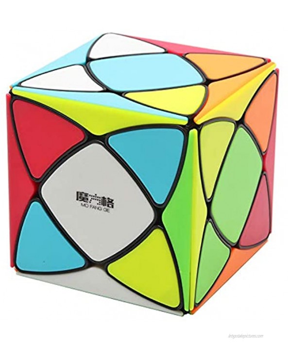 Cuberspeed Qiyi Super Ivy Cube stickereless Skewb Cube Puzzles Eitan Ivy Leaf Cube