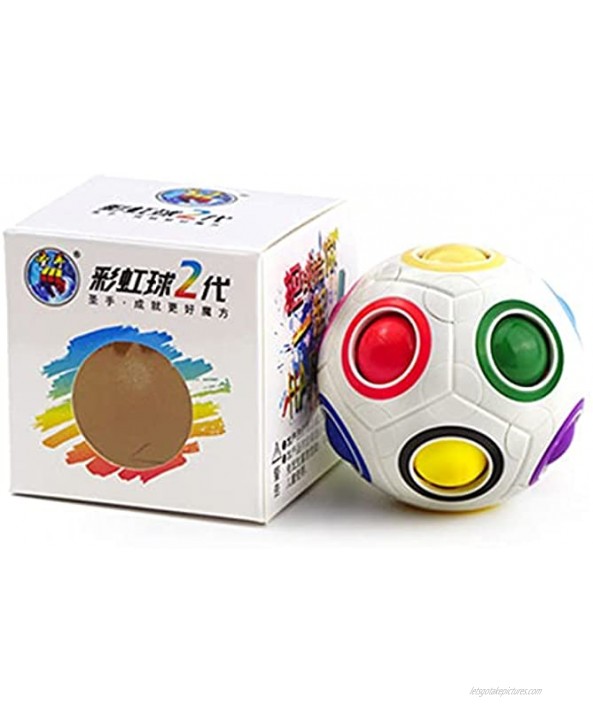 CuberSpeed shengshou Magic Rainbow Ball Cube sengso 12 Holes Magic Rainbow Ball Puzzle