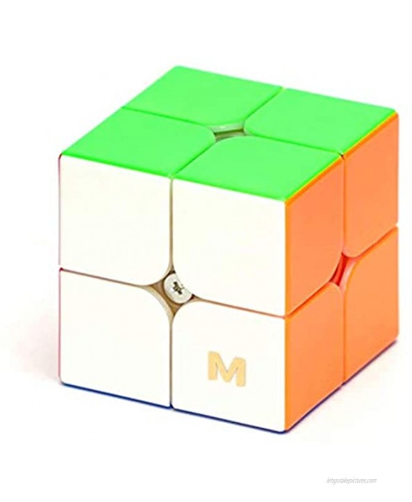 cuberspeed YJ MGC Elite M 2X2 stickerless Speed Cube MGC Elite Magnetic Color 2X2X2 Cube Puzzle
