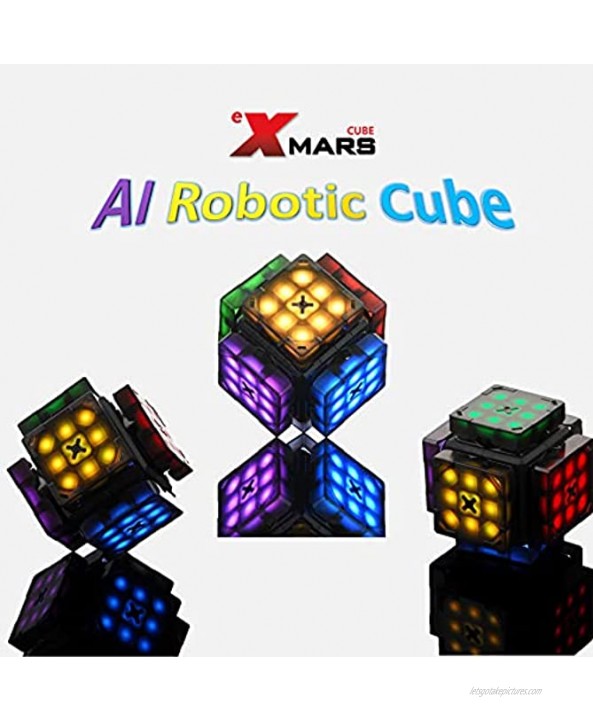 eX-Mars is the world's only patented A.I. robot cube with 15 million views self-scrambling self-timing teaching beginners playing music offering many other incredible features.
