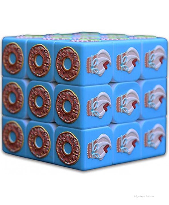 Stickerless Magic Cube Puzzle Toy for the Blinds Person or Partially Sighted Color Weakness Speed Cube 2.2X2.2X2.2