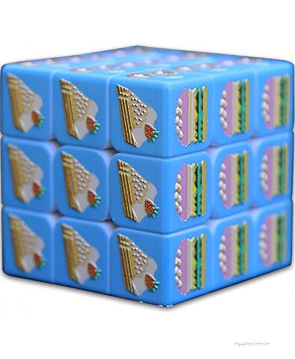 Stickerless Magic Cube Puzzle Toy for the Blinds Person or Partially Sighted Color Weakness Speed Cube 2.2X2.2X2.2