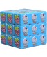 Stickerless Magic Cube Puzzle Toy for the Blinds Person or Partially Sighted Color Weakness Speed Cube 2.2"X2.2"X2.2"