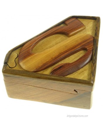 The Handcrafted Superman Wood Puzzle Box
