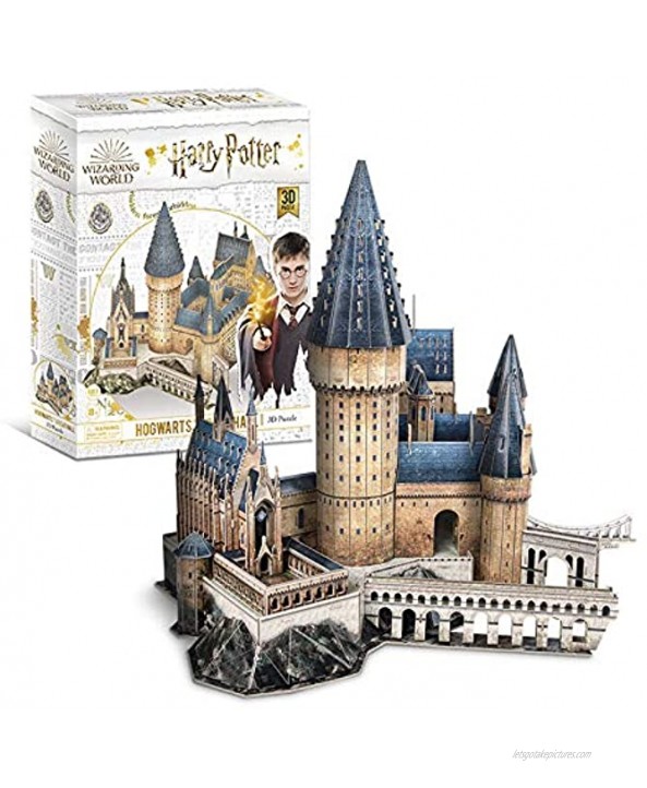 4D Cityscape Harry Potter Great Hall Paper 3D Puzzle Standard Multicolored