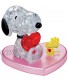 Bepuzzled 3D Crystal Puzzle Snoopy Loves Woodstock Heart Official Peanuts Puzzle Great Valentine’s Day Gift for Adults & Kids Age 12 & Up