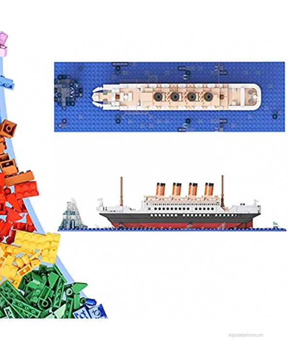 OneNext RMS Titanic Model Large Building Block Set 548pcs 100% Compatible DIY Educational Toys 3D Puzzle Gift for Adults and Kids