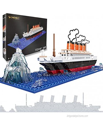 OneNext RMS Titanic Model Large Building Block Set 548pcs 100% Compatible DIY Educational Toys 3D Puzzle Gift for Adults and Kids