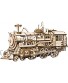ROKR 3D Wooden Puzzle-Self Propelled Mechanical Model-DIY Building Kits-Brain Teaser Games-Best Gift for Boyfriend or Girlfriend on Birthday Anniversary Valentine's Day ChristmasLocomotive