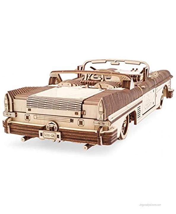 UGears Mechanical Wooden 3D Puzzle Model Dream Cabriolet VM-05