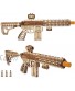 Wood Trick Assault Gun AR-T Model Kit for Adults and Teens to Build with Telescoping Butt Fuse Sight and Clip for 12 Rounds Detailed Construction 23x8″ 3D Wooden Puzzle 14+