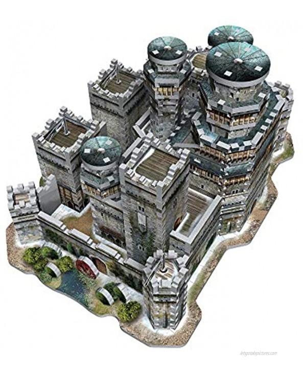 Wrebbit 3D Game of Thrones Winterfell 3D Jigsaw Puzzle 910 Piece GOTWF