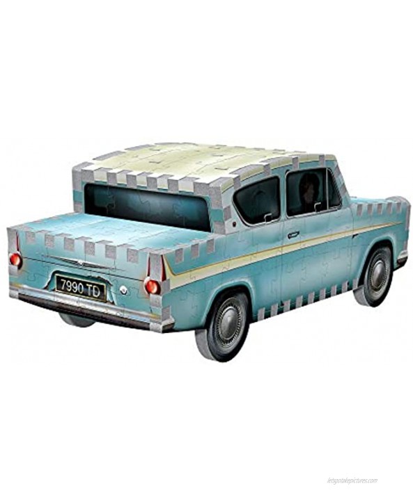 WREBBIT 3D Harry Potter – Flying Ford Anglia 3D Jigsaw Puzzle 130 Pieces W3D-0202