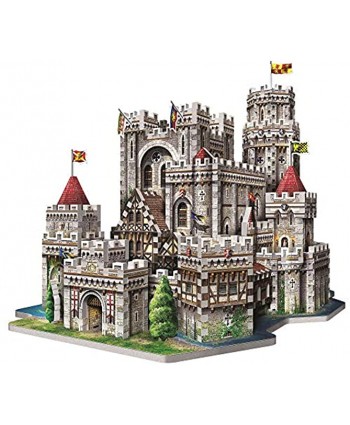 WREBBIT 3D King Arthur's Camelot 3D Jigsaw Puzzle 865-Piece Multicolor W3D-2016