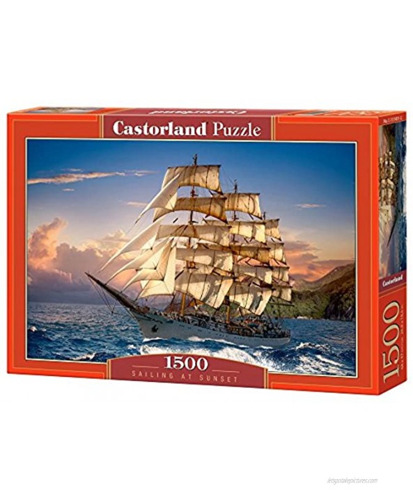 Castorland Sailing at Sunset Puzzle 1500 Piece