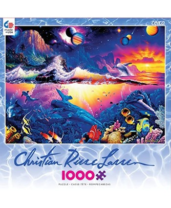 Ceaco Christian Riese Lassen Galaxy of Life Puzzle 1000 Pieces