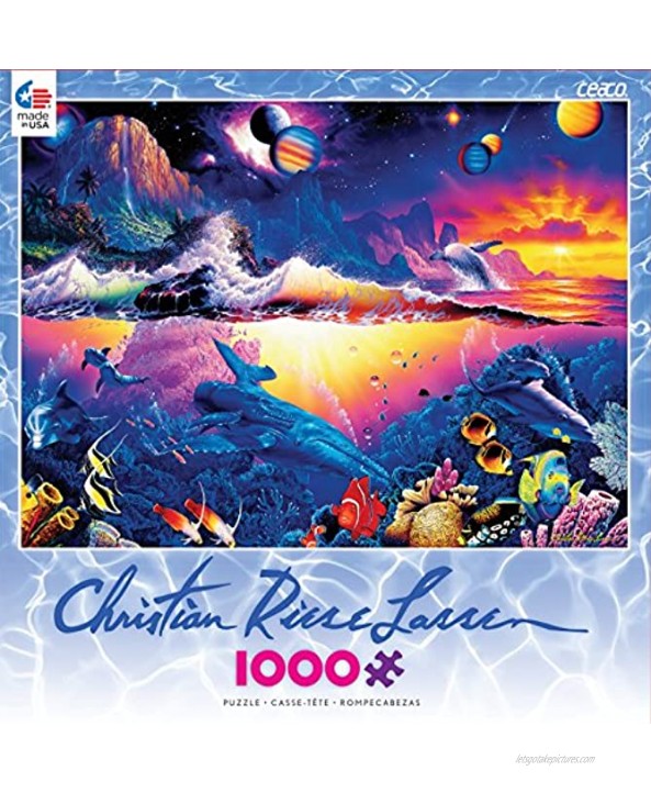 Ceaco Christian Riese Lassen Galaxy of Life Puzzle 1000 Pieces