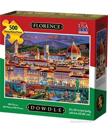 Dowdle Jigsaw Puzzle Florence 500 Piece