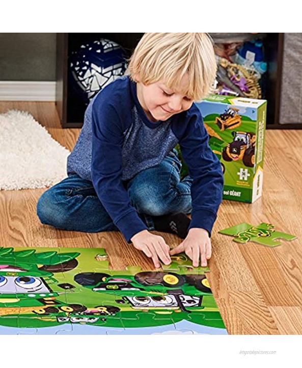John Deere Tomy Kids’ Floor Puzzle Extra Large 3’ x 2’ Puzzle 36 Pieces Ages 3+