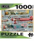 LANG 1000 Piece Puzzle -"Planes" Artwork by Artly Linen Finish 29” x 20" Completed