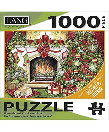 LANG 1000PC Puzzle CHRST Warm Christmas Warmth