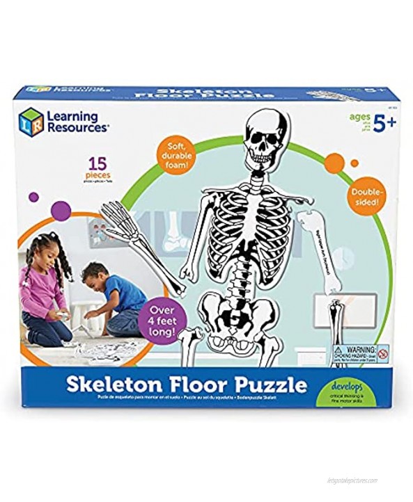 Learning Resources Skeleton Floor Puzzle