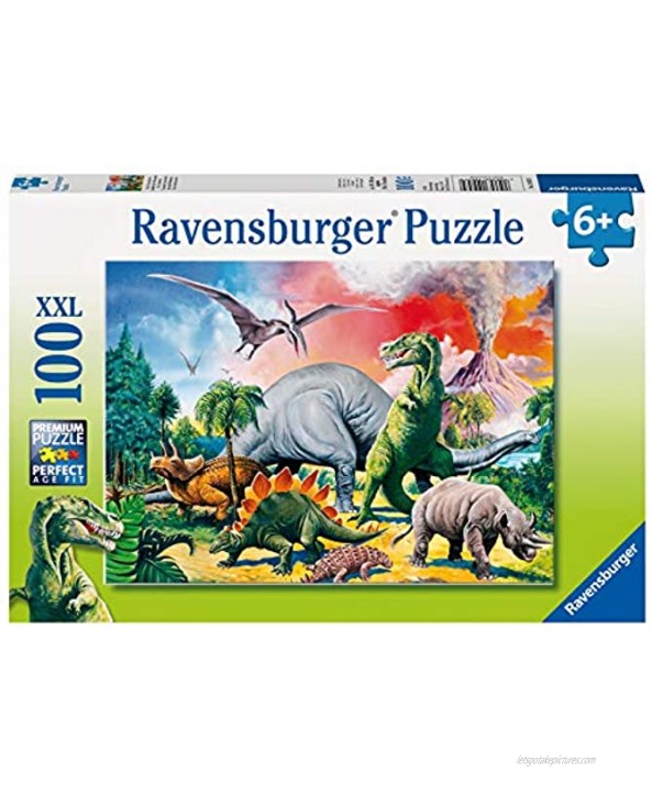 Ravensburger Among The Dinosaurs Puzzle 100 Pieces