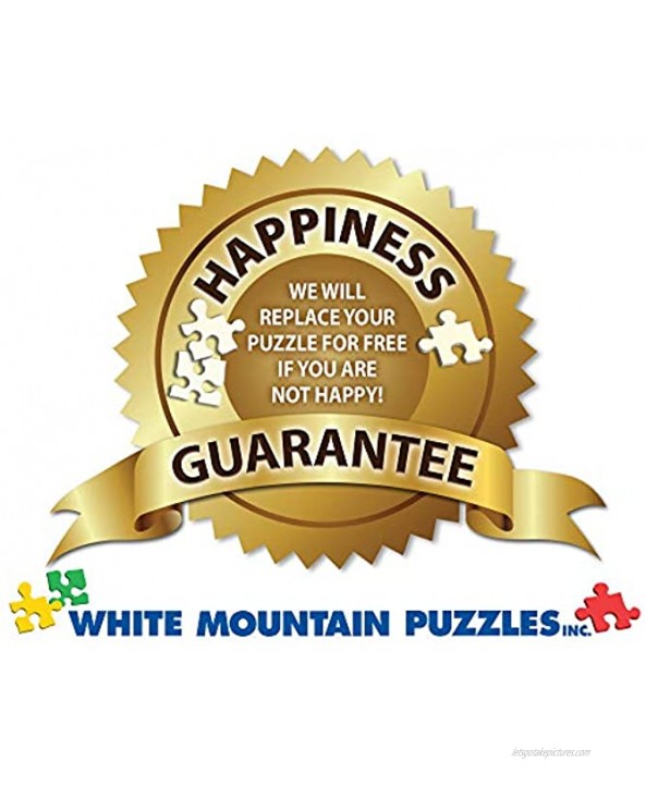 White Mountain Puzzles First Kiss Jigsaw Puzzle 1000 Piece Jigsaw Puzzle