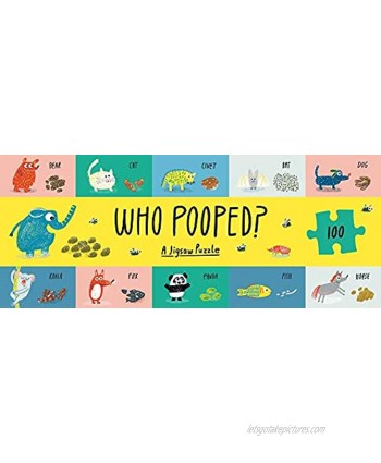 Who Pooped? 100 Piece Jigsaw Puzzle