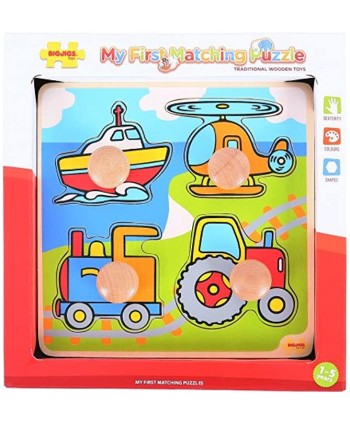 Bigjigs Toys My First Peg Puzzle Transport