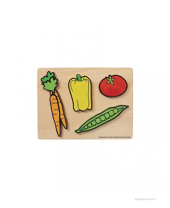 Excellerations Vegetables Chunky Puzzles Item # CPVG