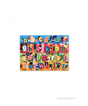 Melissa & Doug 13833 Jumbo ABC Chunky Puzzle Multicolor