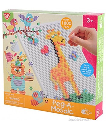PlayGo Peg-A-Mosaic Over 1800 Piece Game