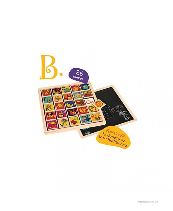 B. toys by Battat Magnetic Alphabetic Puzzle Plank